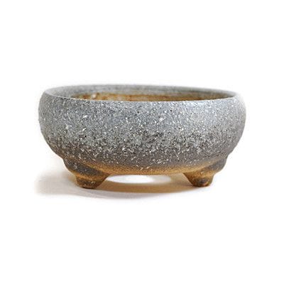 盆栽蜂超希少激レア松皮盆栽鉢時代3つ足山野草鉢草もの盆栽鉢置き物