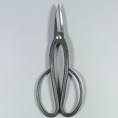 盆栽道具 針金切小鋏 (昌国作) 全長 115mm No.M9 (7037)の販売｜針金切