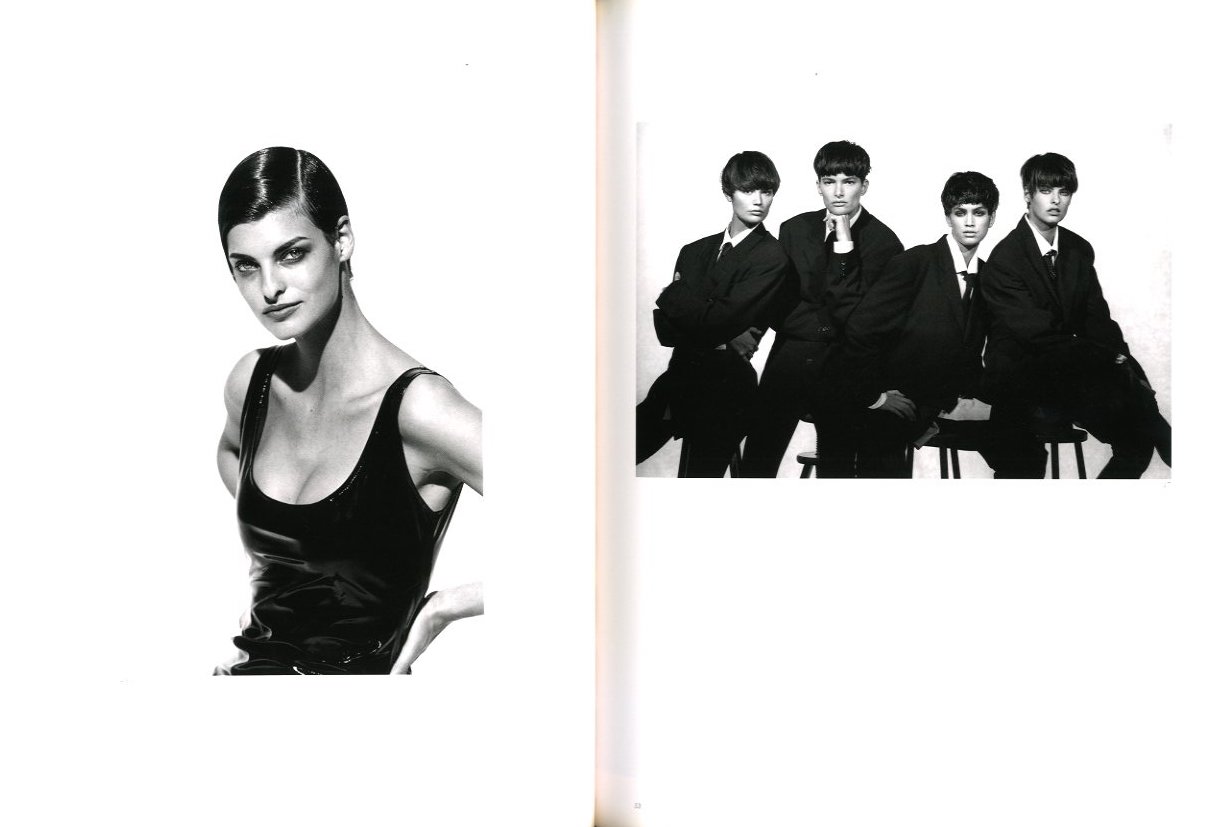ピーター・リンドバーグ写真展 MODELS - Images of Women 図録