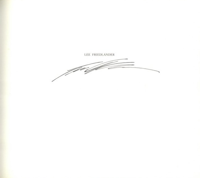 LEE FRIEDLANDER 1960s-2000s / リー・フリードランダー | 小宮山書店