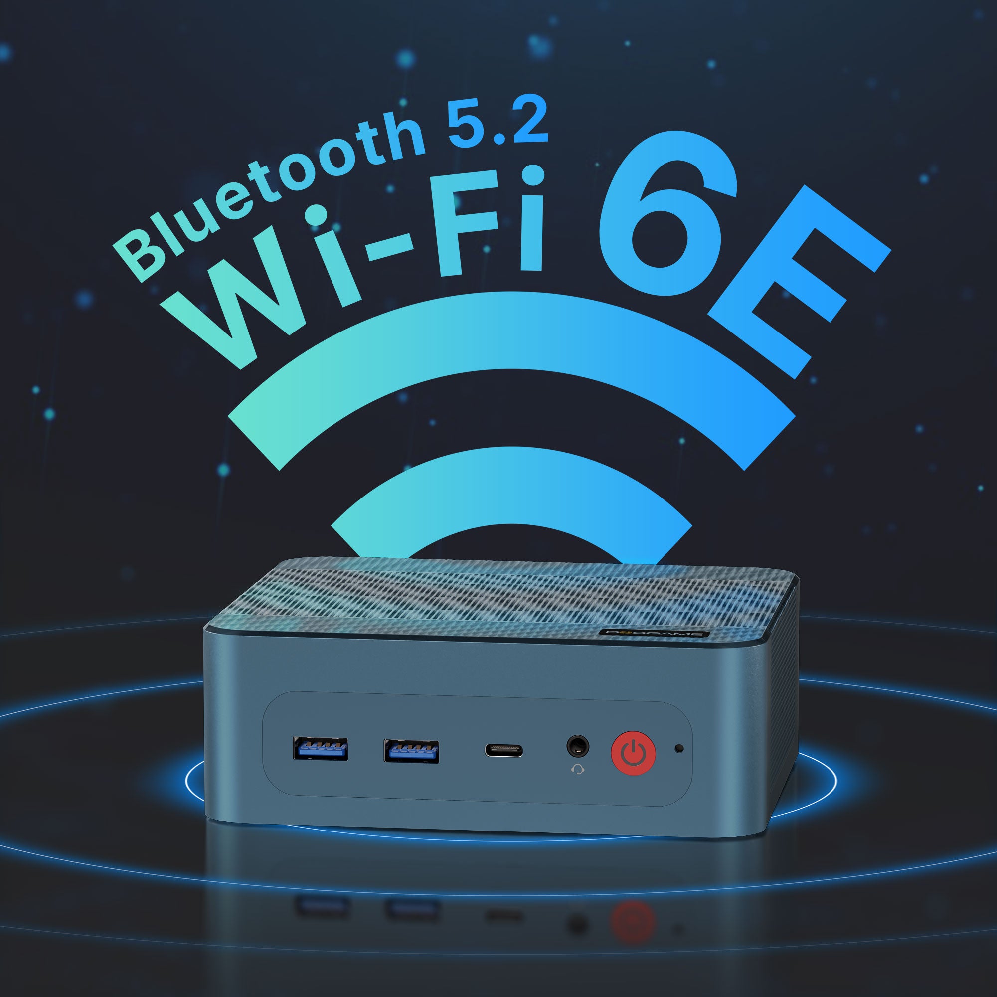 BOSGAME Office Mini PC P2 Lite, Powered by Intel Core-i5 12600H 32GB D