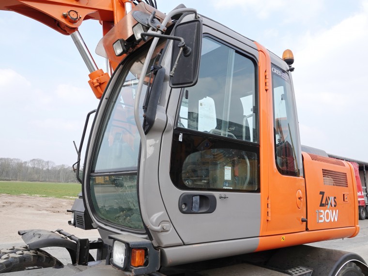 Hitachi ZX130W Wheeled Excavator | Boss Machinery