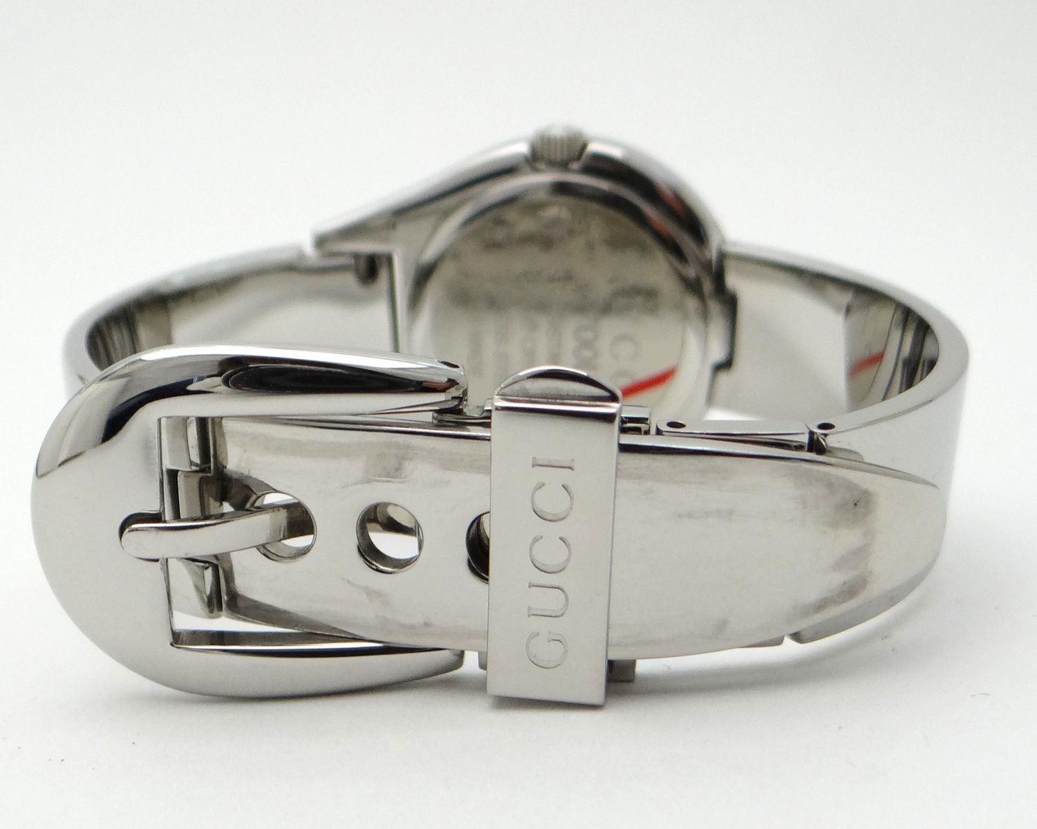 GUCCI グッチ 6700L クオーツ レディース時計 バングルウォッチ SS