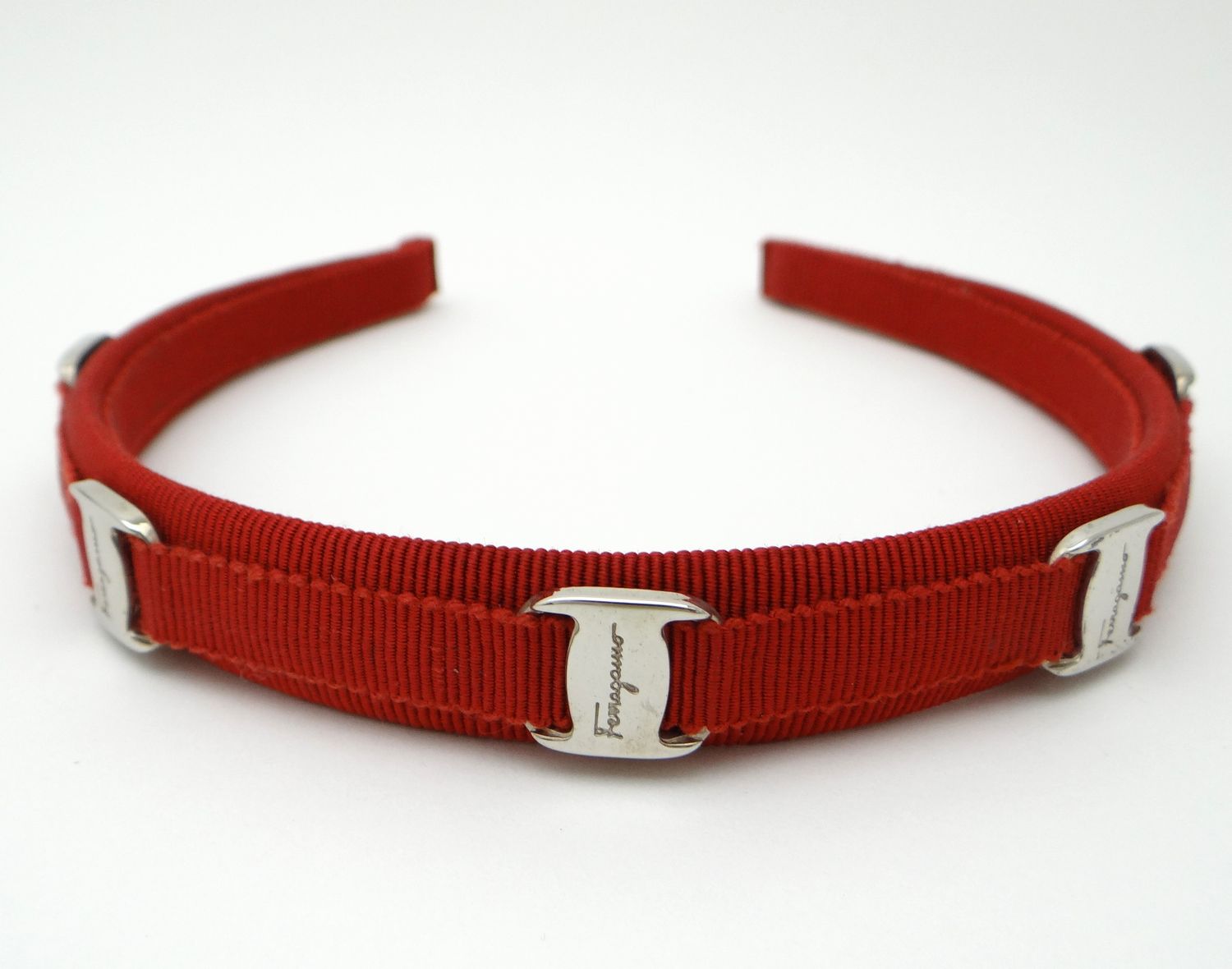 SalvatoreFerragamo フェラガモ VARA ヴァラ カチューシャ ヘア