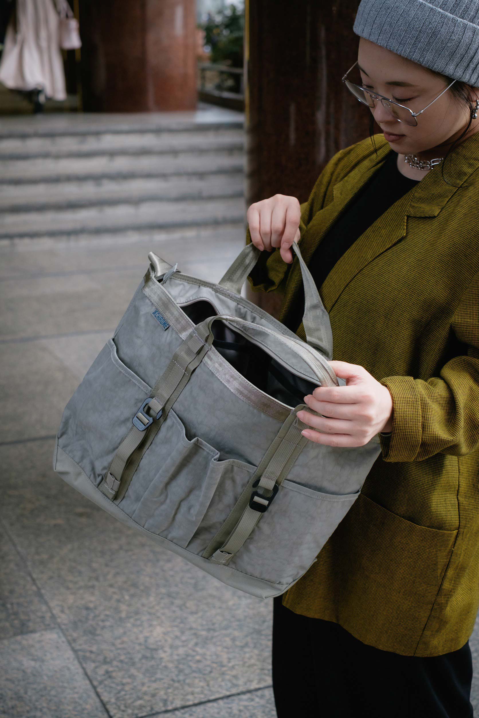 クローム グローサリー トート メッセンジャー 15L CHROME GROCERY