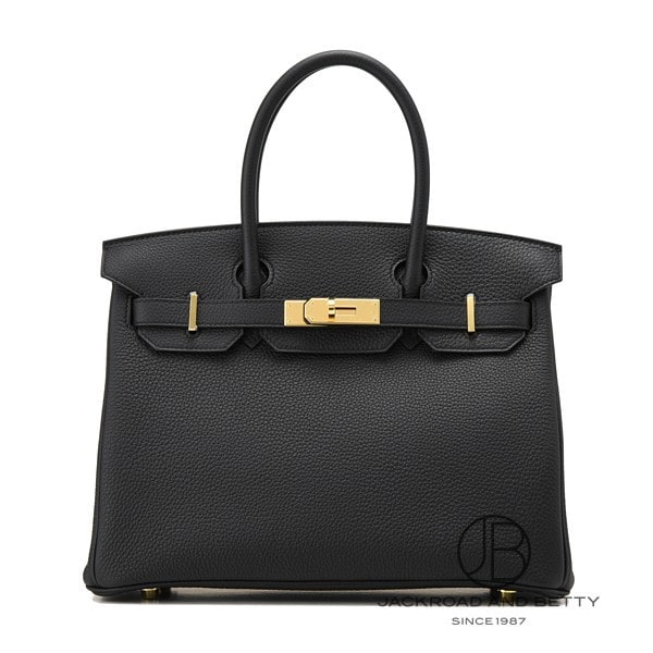 バーキン30 ノワール ブラック 黒[H027633CC89] Birkin30 Noir Black