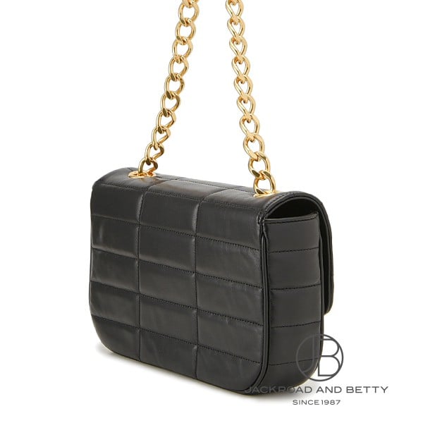 チェーン マトラッセ モノクローム ショルダーバッグ ブラック 黒