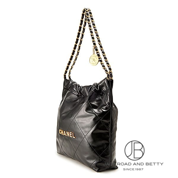 CHANEL 22 スモール ハンドバッグ ブラック 黒[AS3260 B19059 94305
