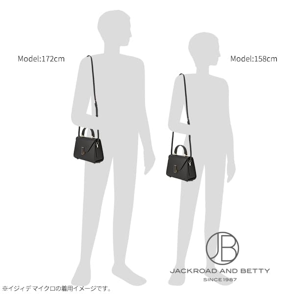 マイクロ イジィデ ブラック 黒[WBES0022028LOC99NN] Iside Crossbody