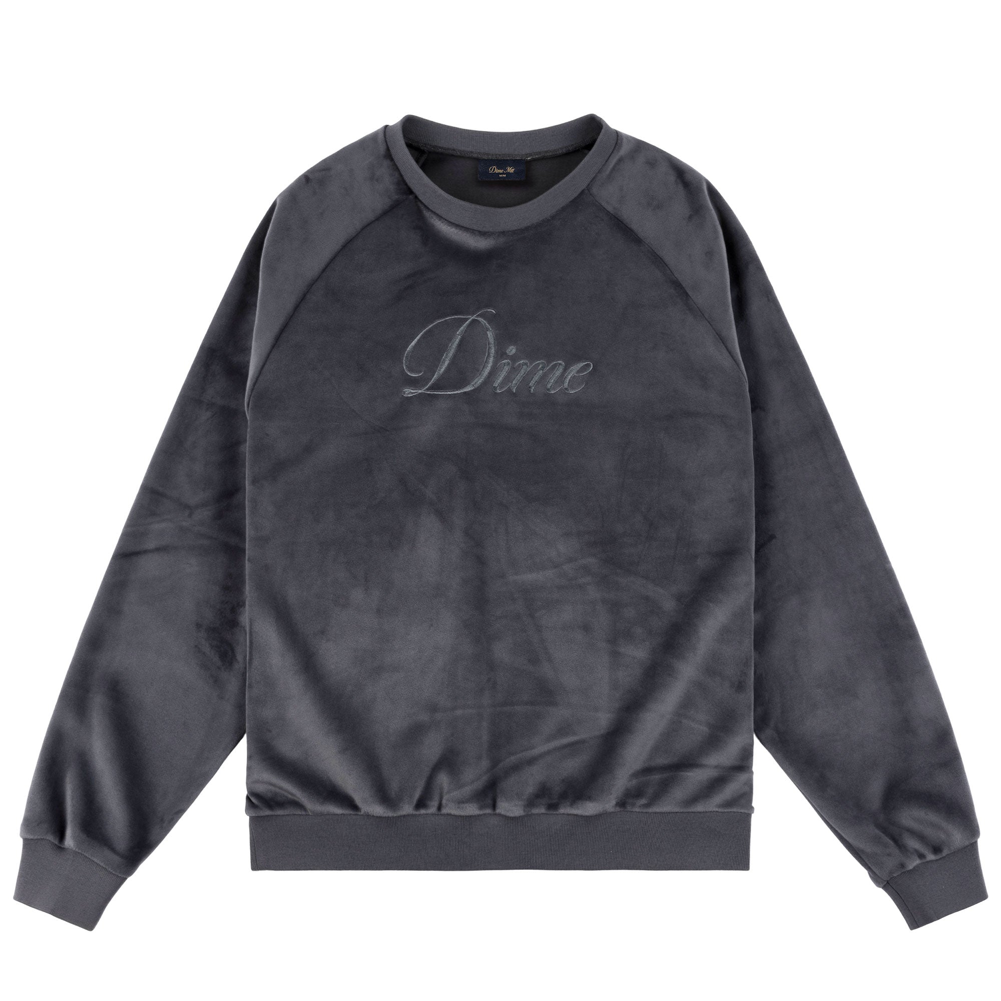 Dime Cursive Velvet Crewneck – Beyond Skate