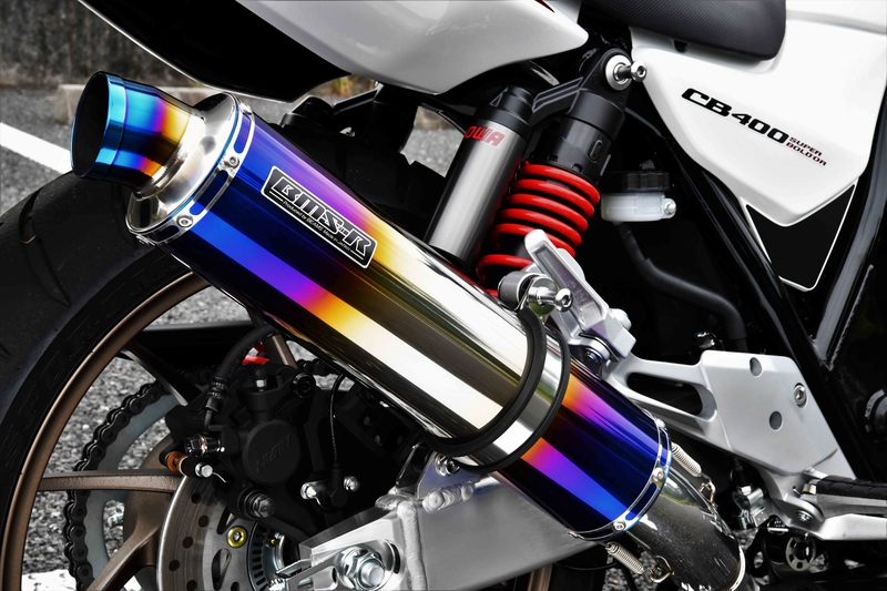 BMS-R ビームス マフラー CB400SF CB400SB 車検対応 BEAMS（ビームス） バイク用 CB400SF VTEC REVO '07~'17 EBL-NC42 R