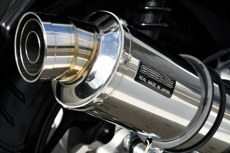 R-EVO ステンレス フルエキゾースト：PCX125：2023〜：政府認証 ｜ BEAMS