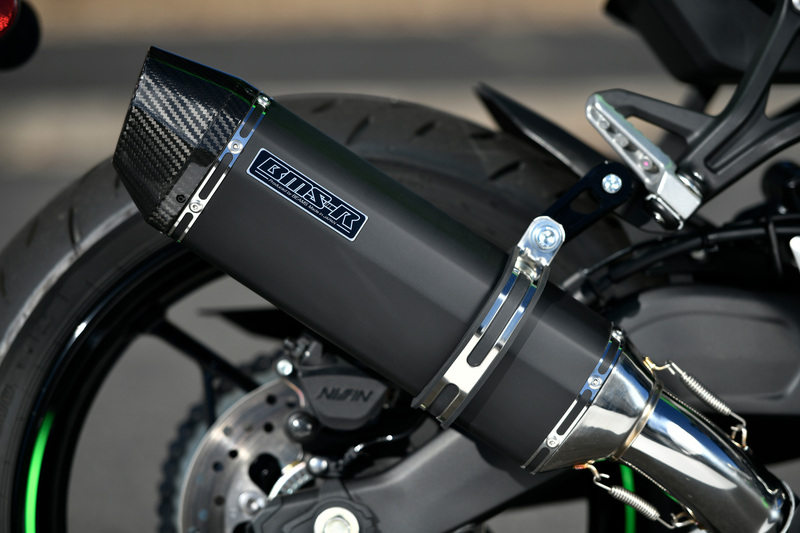 CORSA-EVOⅡ マットブラック スリップオン：ZX-4RR / ZX-4R SE：2023