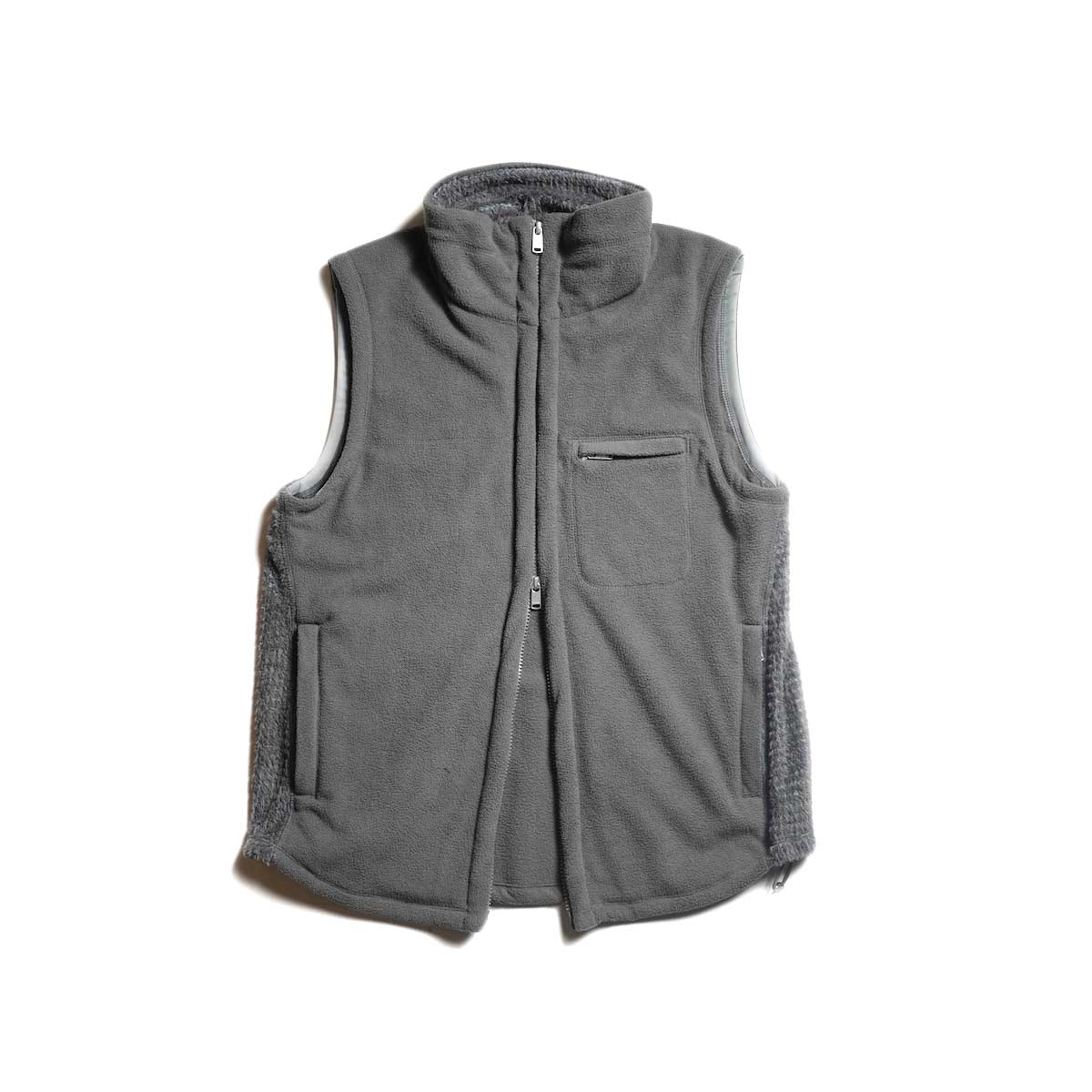 nonnative / HIKER VEST POLARTEC® WIND PRO® (Gray)