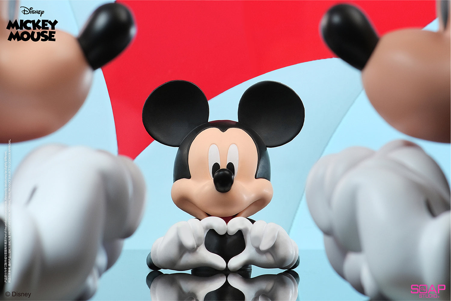 Soap Studio DY901 Mickey Love Hand Mini Bust – Beast Kingdom SEA