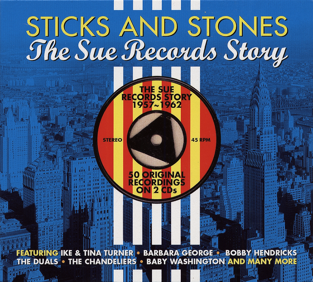 Various CD: Sticks And Stones - The Sue Records Story (2-CD