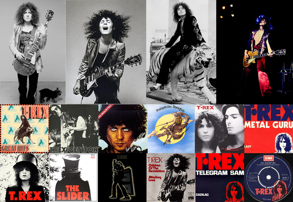 ビートボム | T.Rex（T.レックス）マーク・ボラン バンドTシャツ #1 T