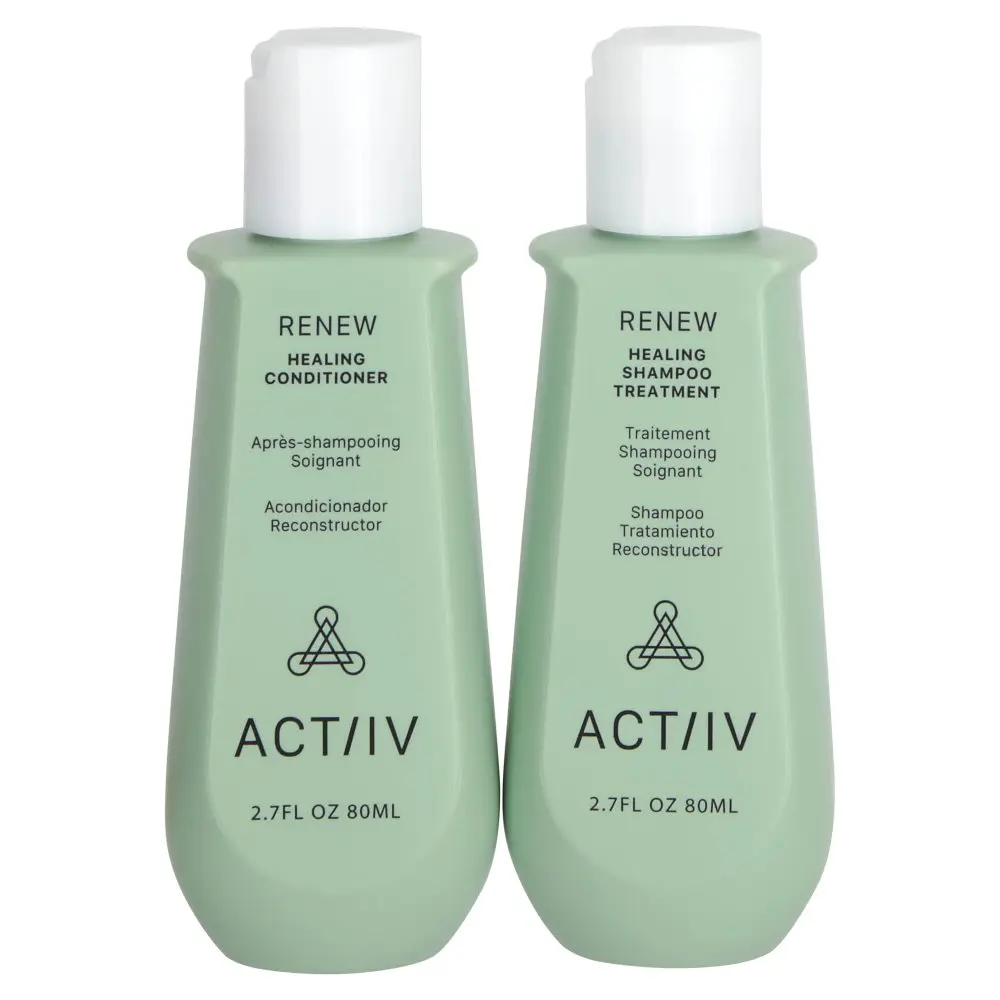 Actiiv Cleansing Treatment, Healing Conditioner Travel Kit