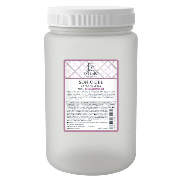 エステラボ ソニックジェル 1kg【業務用】の卸・通販 | ビューティガレージ