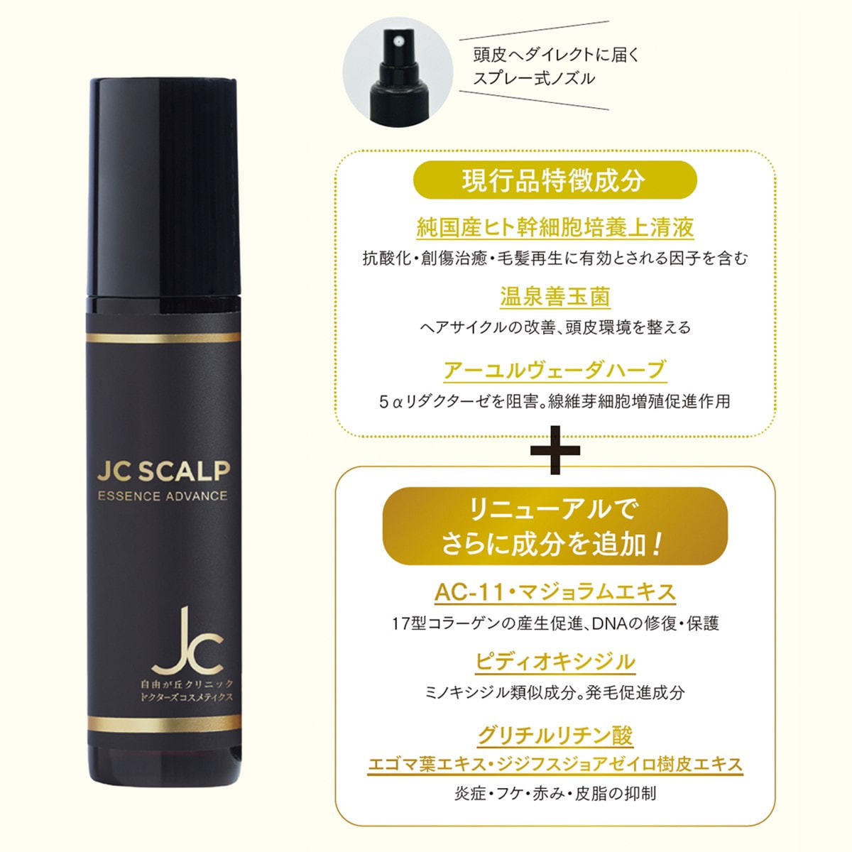 JC スカルプエッセンスアドバンス 100mLの卸・通販 | ビューティガレージ