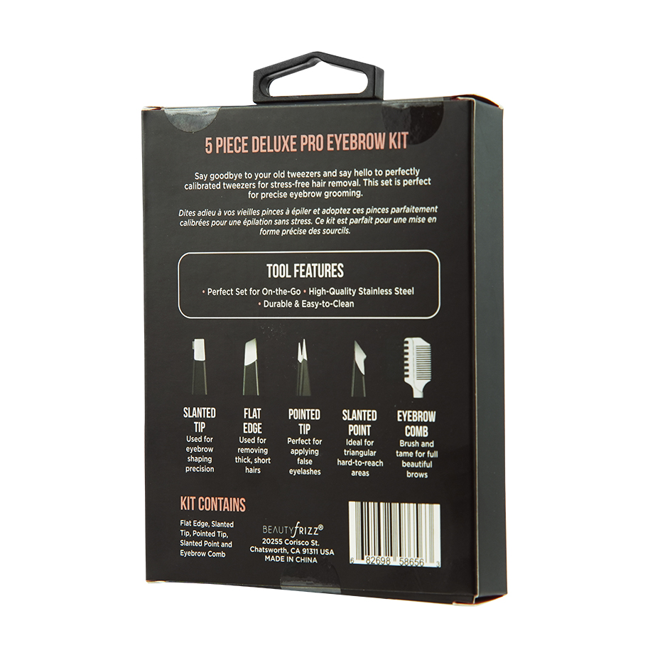 5 Piece Deluxe Eyebrow Kit - BeautyFrizz