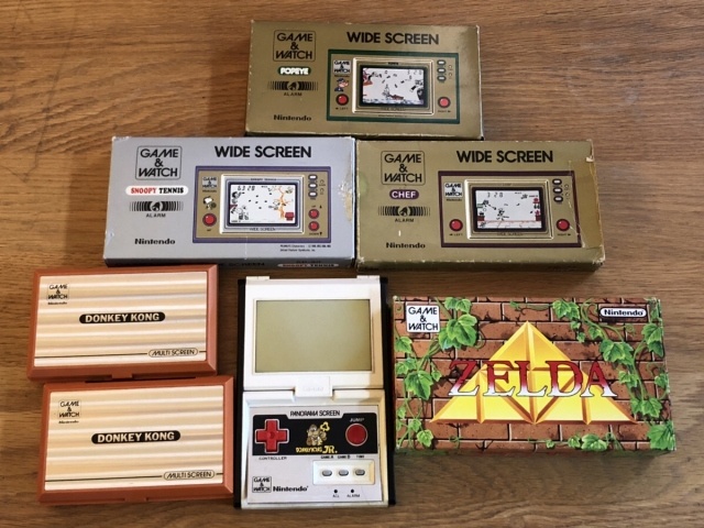 宅配買取】GAME＆WATCH『ドンキーコングJR』『ゼルダ』『スヌーピー