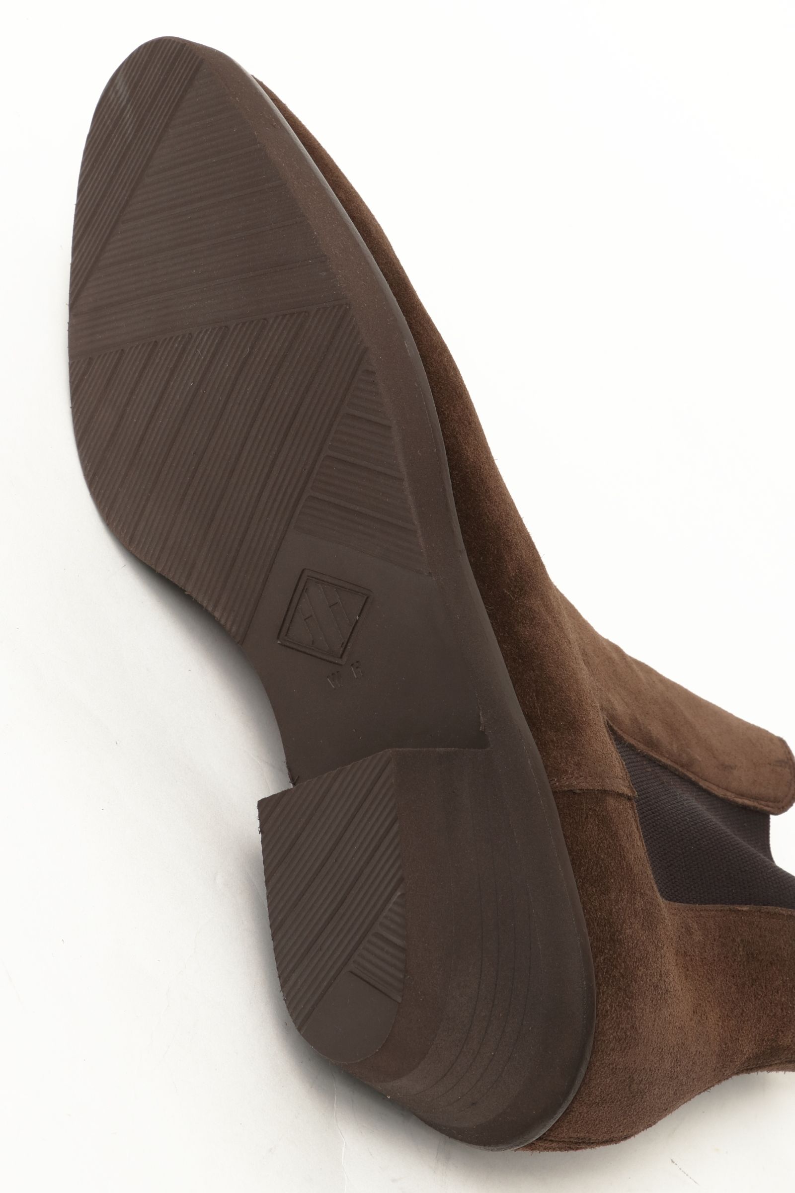 WH - 【ふにゃ男シリーズ】ヤヌスカーフ スエード サイドゴアブーツ