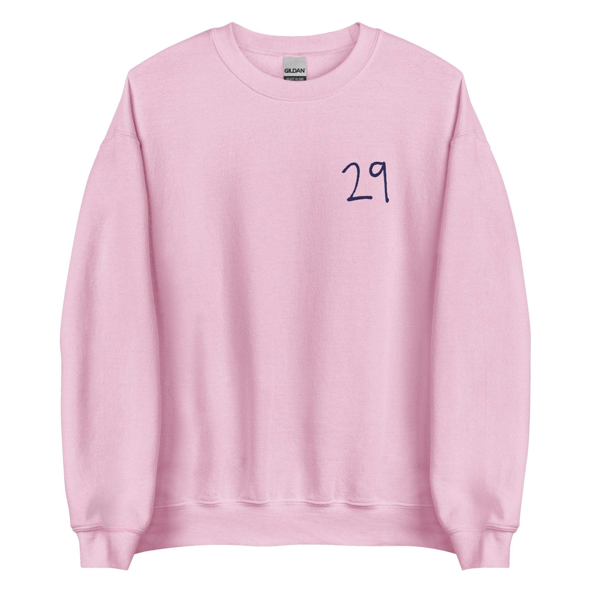 Embroidered 29 Logo Sweatshirt, Unisex – Believable Audio