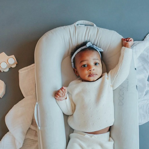 DockATot Deluxe+ Dock - Cloud Grey | Berings