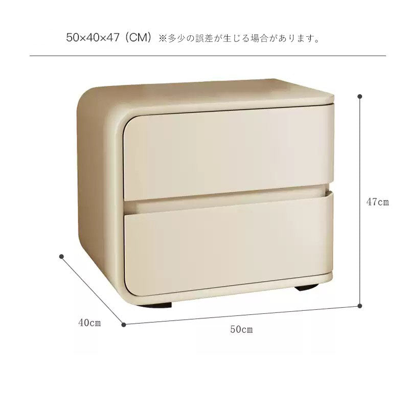 ベッドサイドテーブル 収納付きナイトテーブル 完成品 aa-766