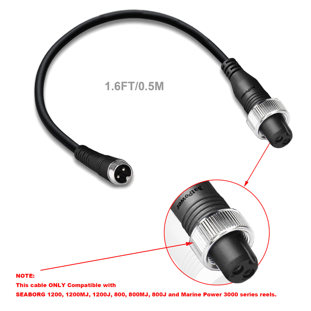 Fishing Battery Power Cable Cord for Daiwa Electric Reels – BatPower