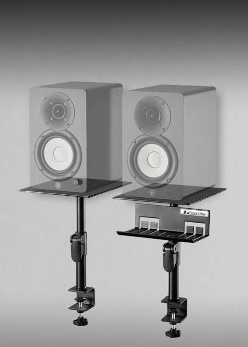 昇降式スピーカースタンド 卓上タイプ BHP-SP190-BK | Bauhütte®