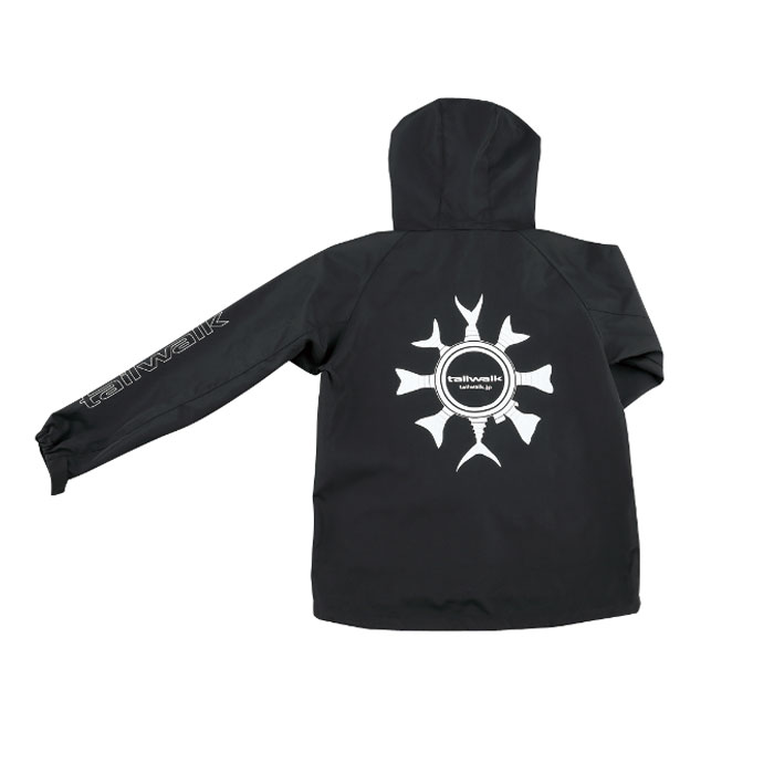 テイルウォーク ウインドシェルパーカー BK tail walk WIND SHELL
