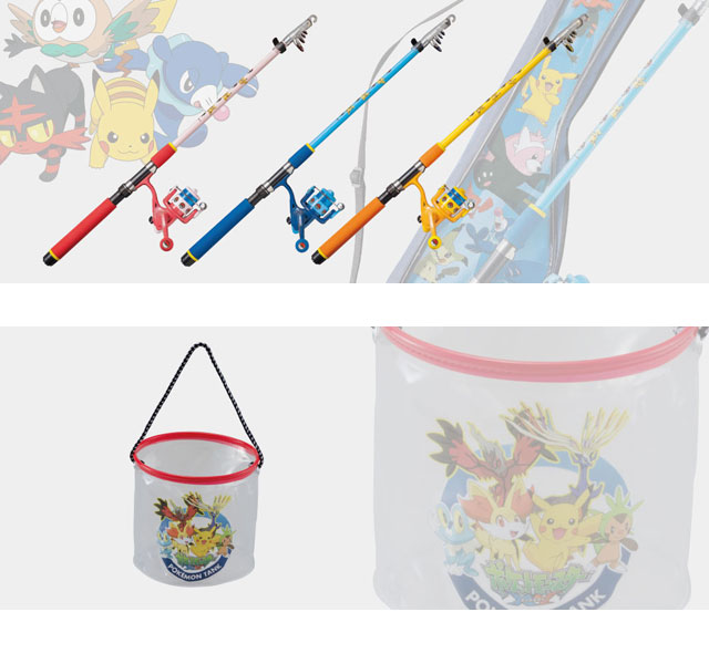 ポケモンSET】ゼブコ ポケモンキッズロッド＆バケツセット ZEBCO