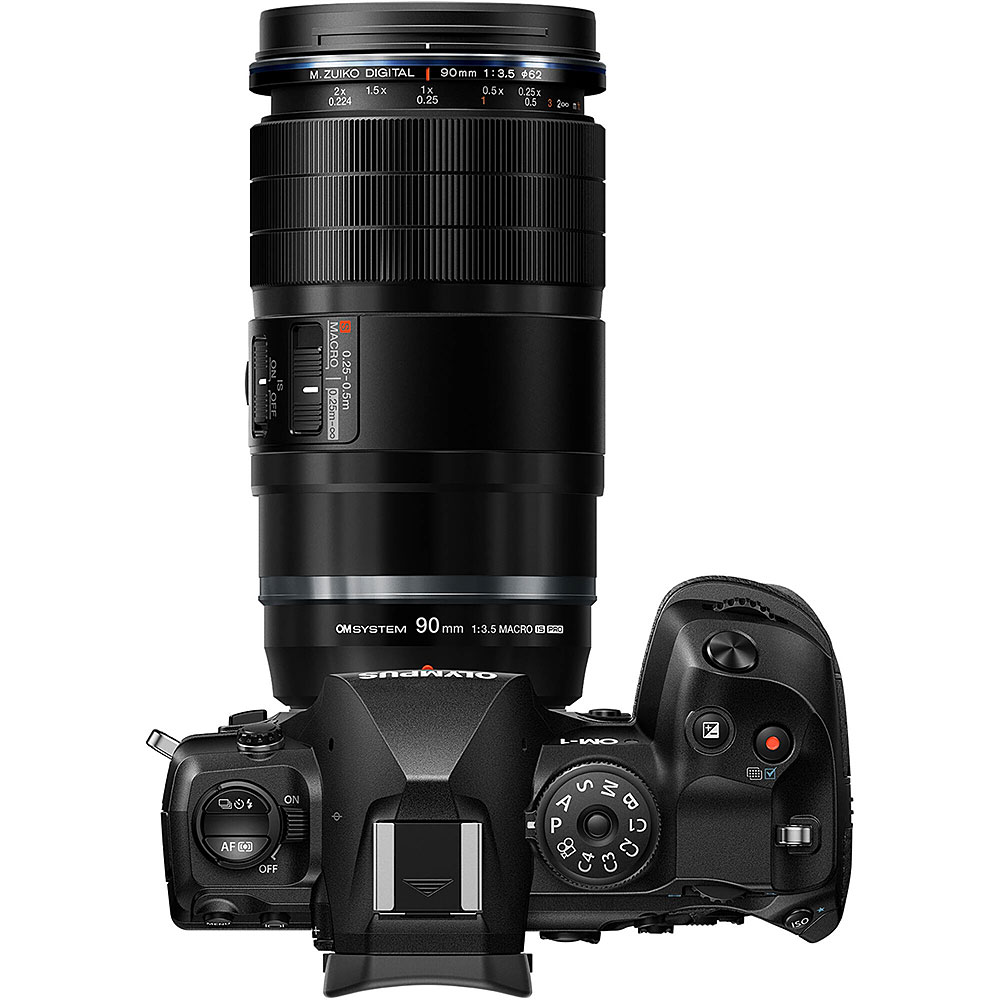 OM System / Olympus M.Zuiko ED 90mm f/3.5 IS PRO Micro 4/3 Macro Lens
