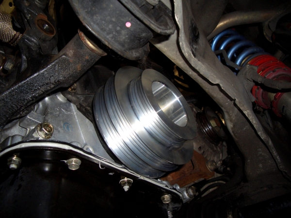 オリジナルパーツ｜軽量アルミ製 クランクプーリー｜有限会社Back Yard