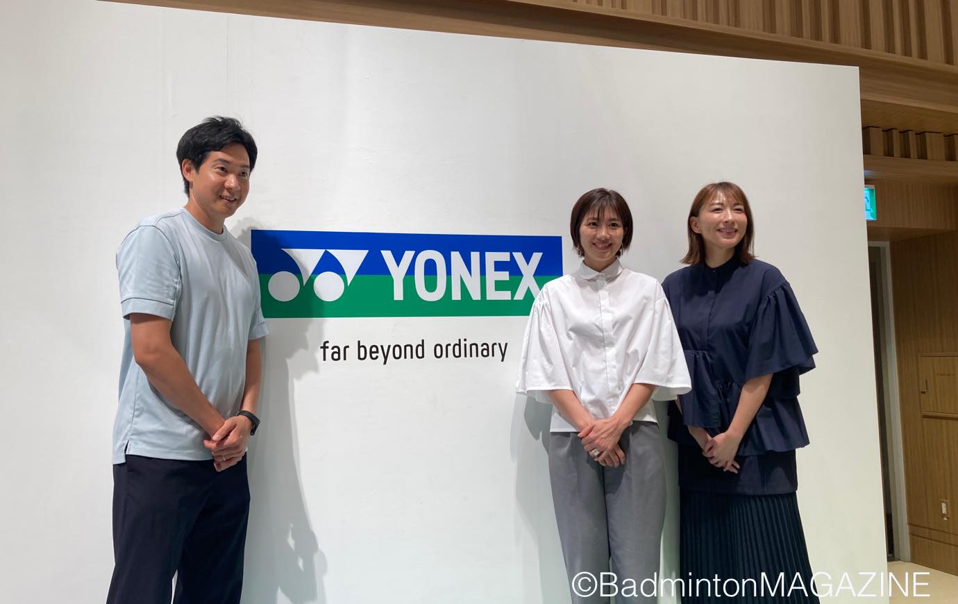 トピックス】オグシオこと小椋久美子さんと潮田玲子さんが『ヨネックス