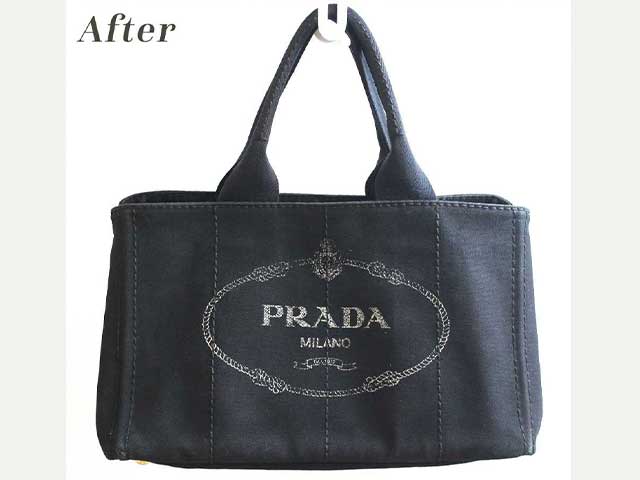 修繕経験☆多数あり】キャンバス地のプラダのカナパ│クレアン バッグ工房