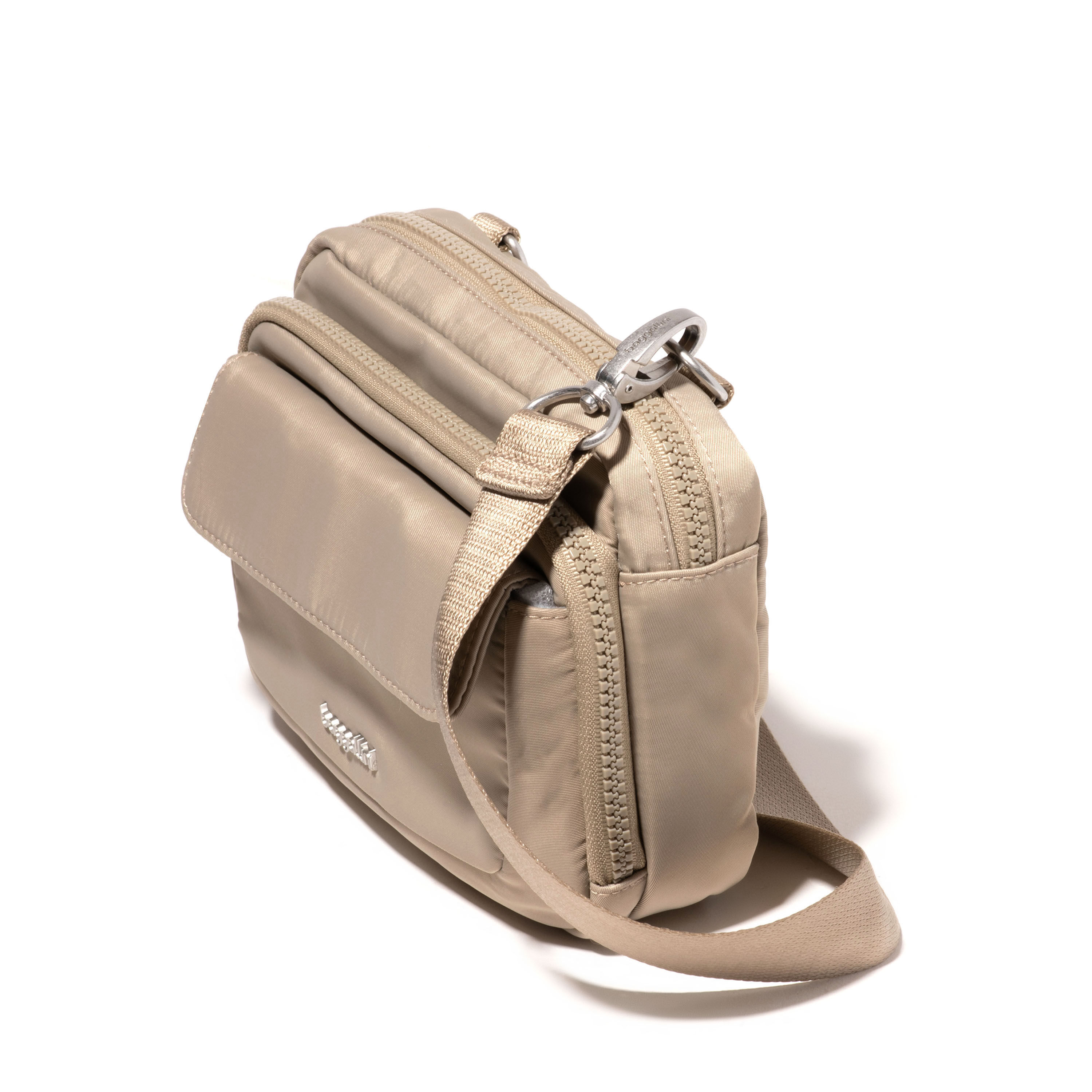 Modern Double Zip Crossbody