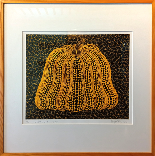 草間彌生「かぼちゃMY」の買取実績｜岐阜県岐阜市 版画・木版画