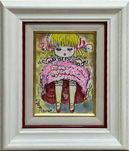 水森亜土「Funky Lip」の買取実績｜東京都江東区 油絵・油彩画