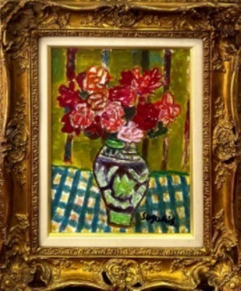 真作】レスリーセイヤー油彩4号