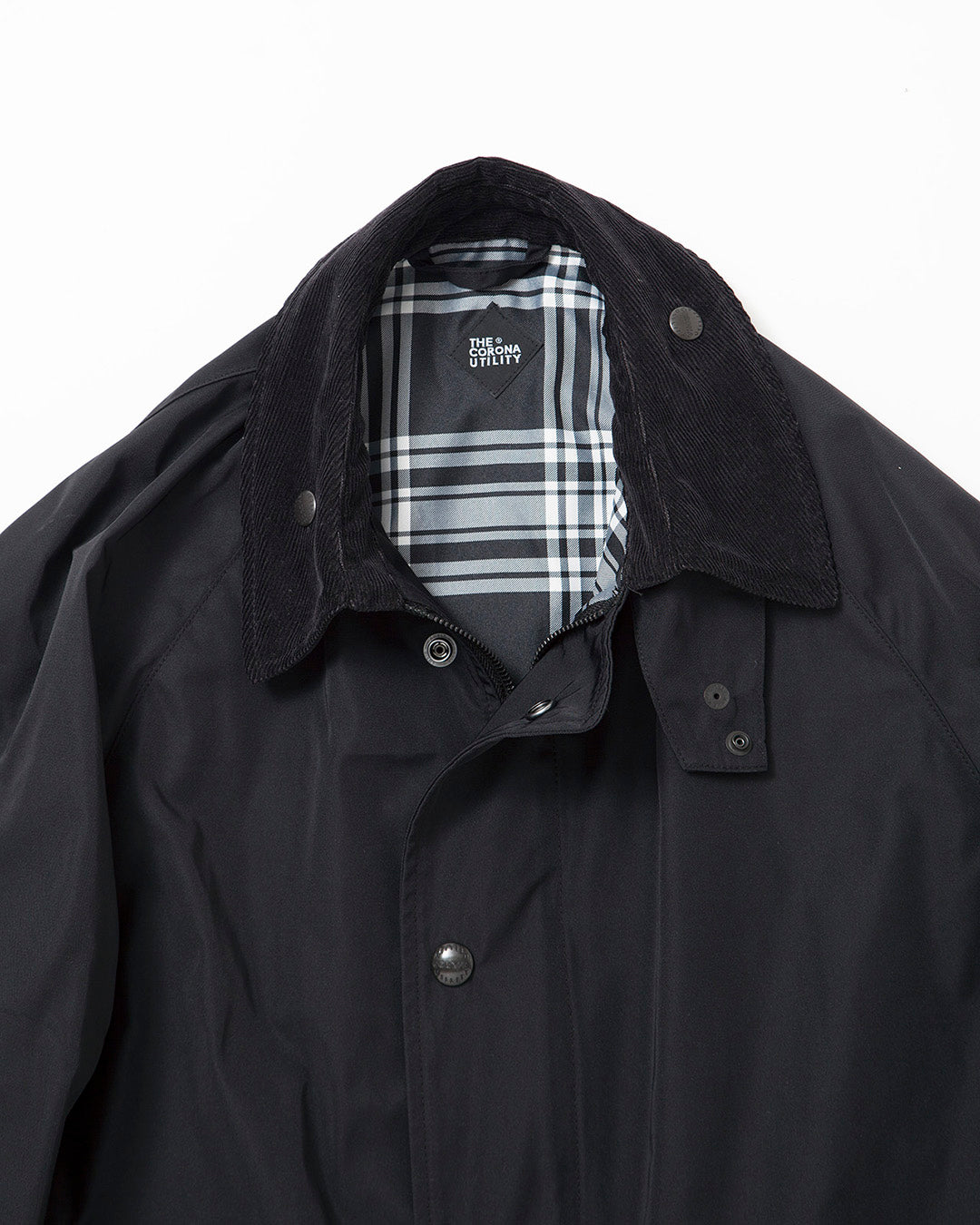 THE CORONA UTILITY・CJ054 - A-2 デッキジャケット ロング - ブラック