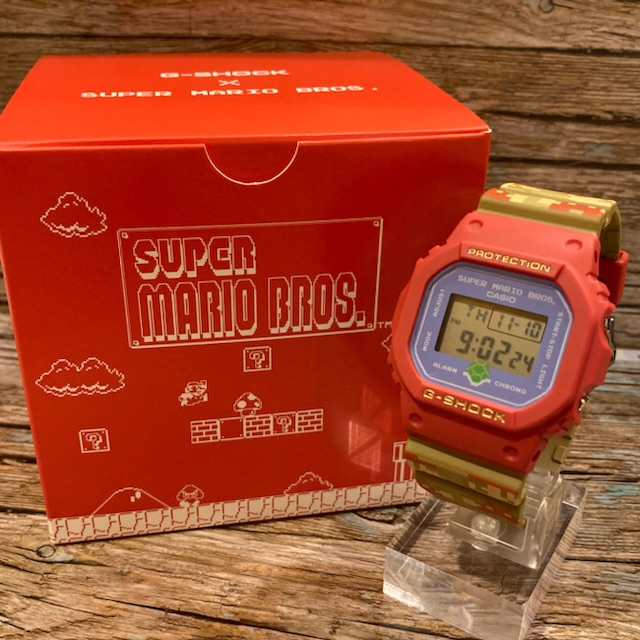 チックタック】G-SHOCK×スーパーマリオブラザーズコラボ発売