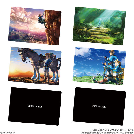 ゼルダの伝説 ブレスオブザワイルド カードキャンディ｜発売日：2018年