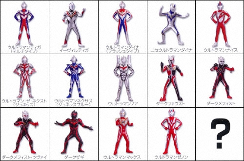 ワンダーカプセル ウルトラマンシリーズ3｜バンダイキャンディトイ