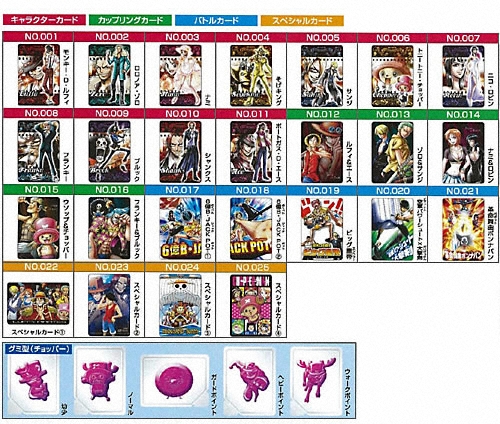 ワンピース ONE PIECE カードグミ ～Special Party～｜バンダイ