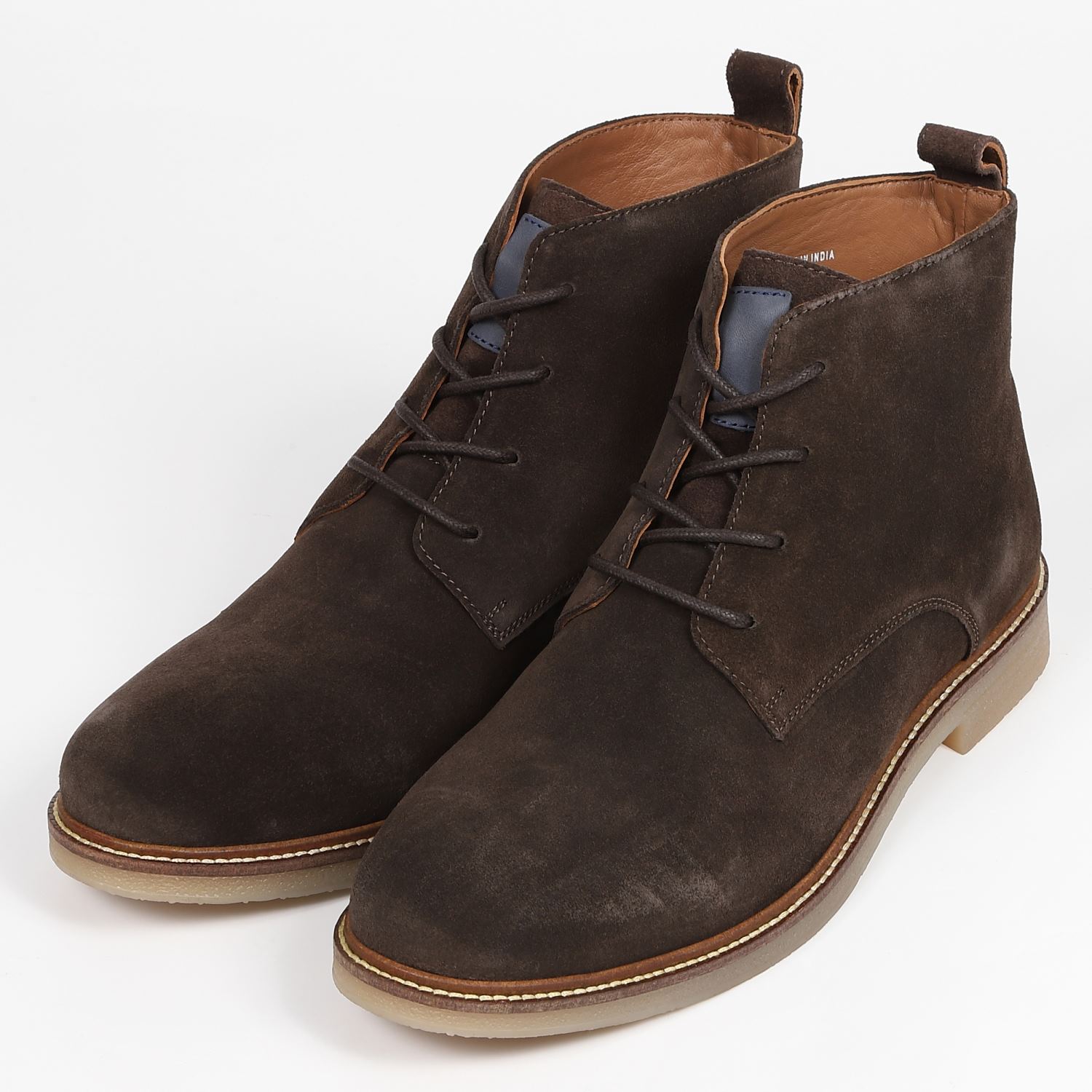 KISCO MEN'S（キスコ メンズ）スエードチャッカブーツ ブラック