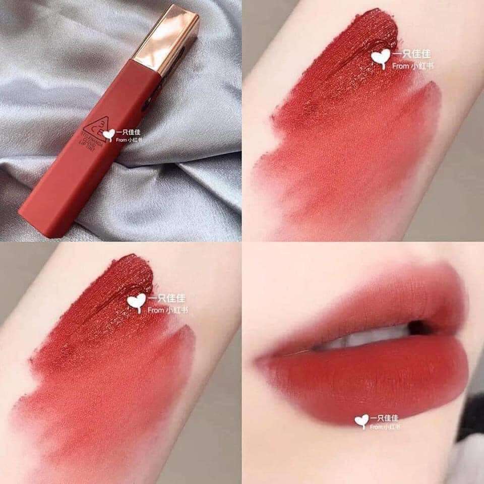 Son 3CE Cloud Lip Tint - Live A Little - Đỏ Đất