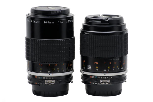 Nikon Micro-Nikkor 105mm 1:2.8 Ai-S Lens (f/2.8) - base2photo